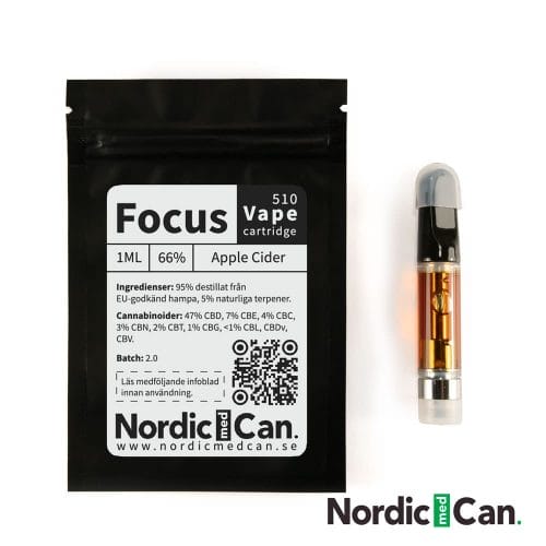 cbd cartridge | focus | 1 ml